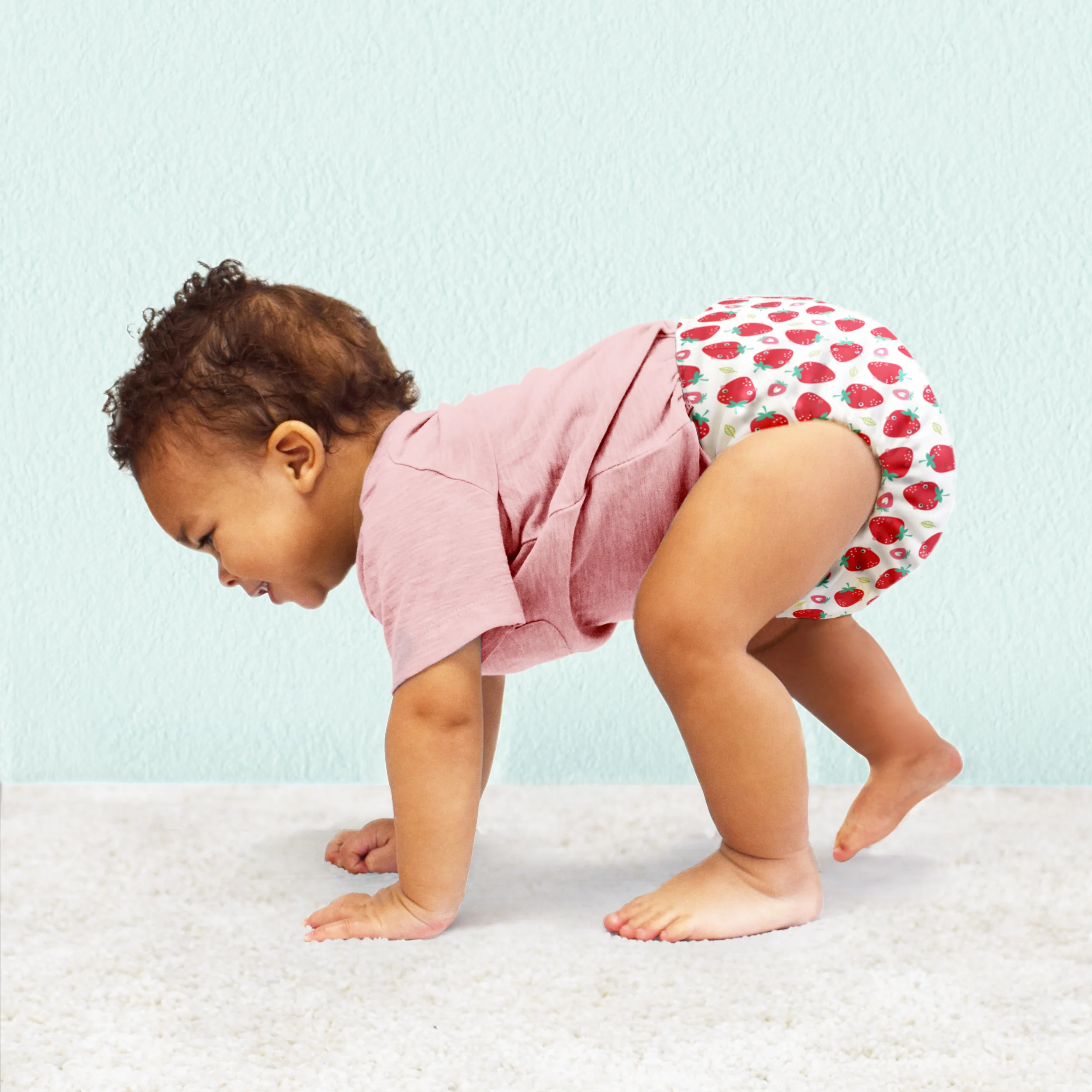3 Pack Miosolo All-in-One Reusable Diaper in Bugs Life - Image 6