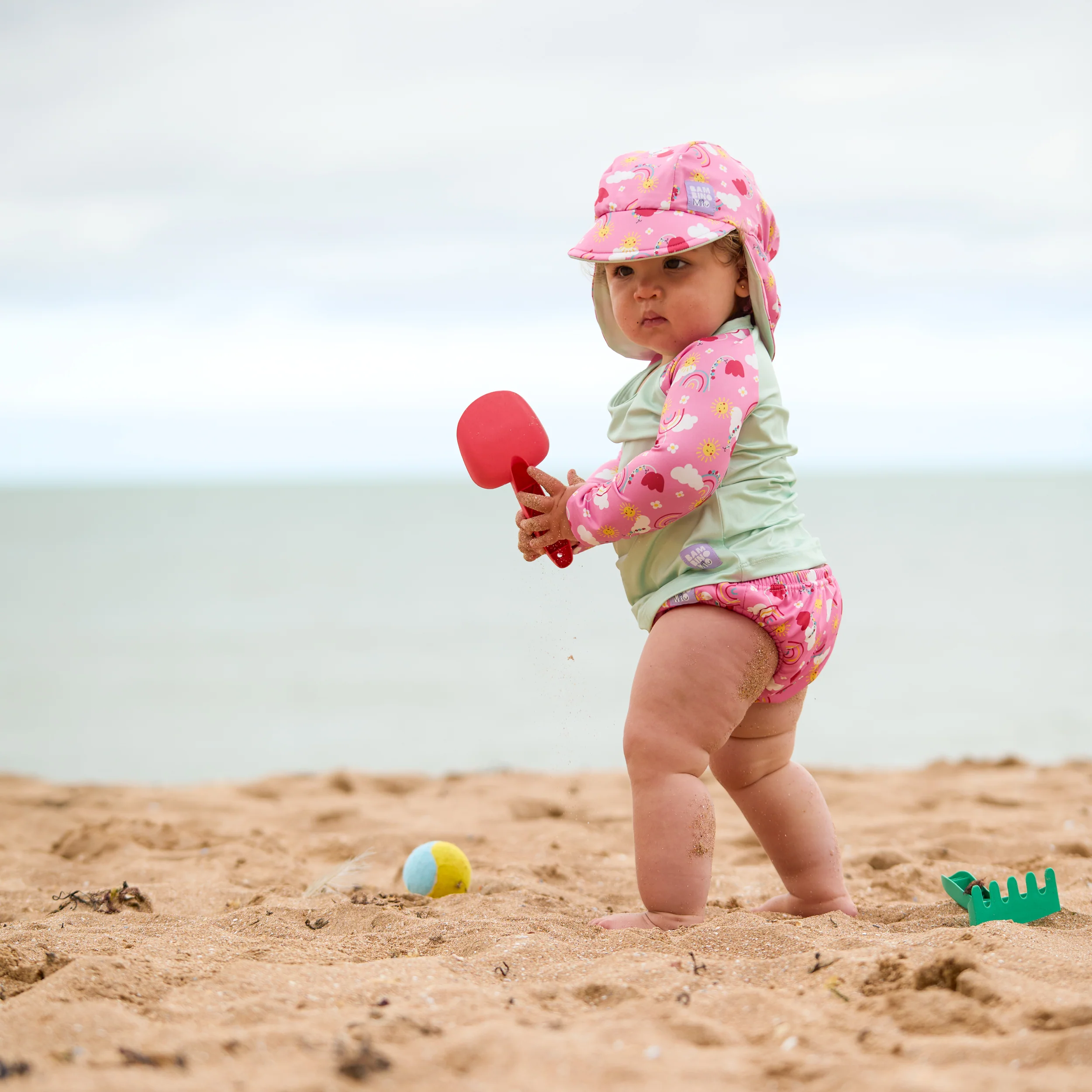 3-Piece Baby Swim Set in Happy Days - Image 6