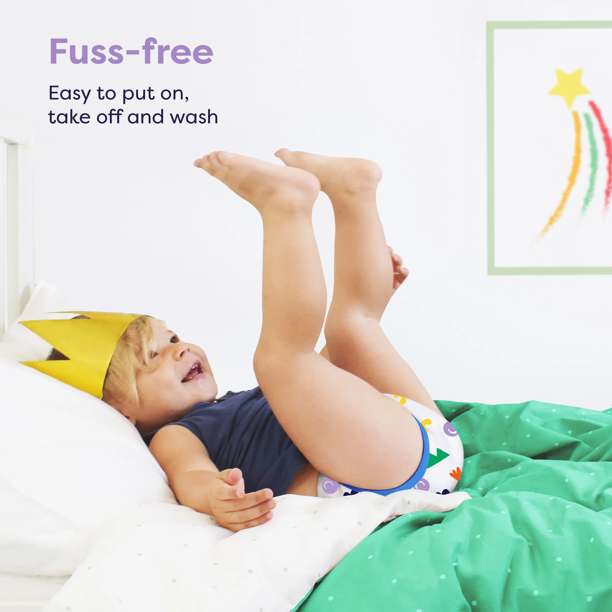 3 pack Reusable potty training pants - Original - Image 4