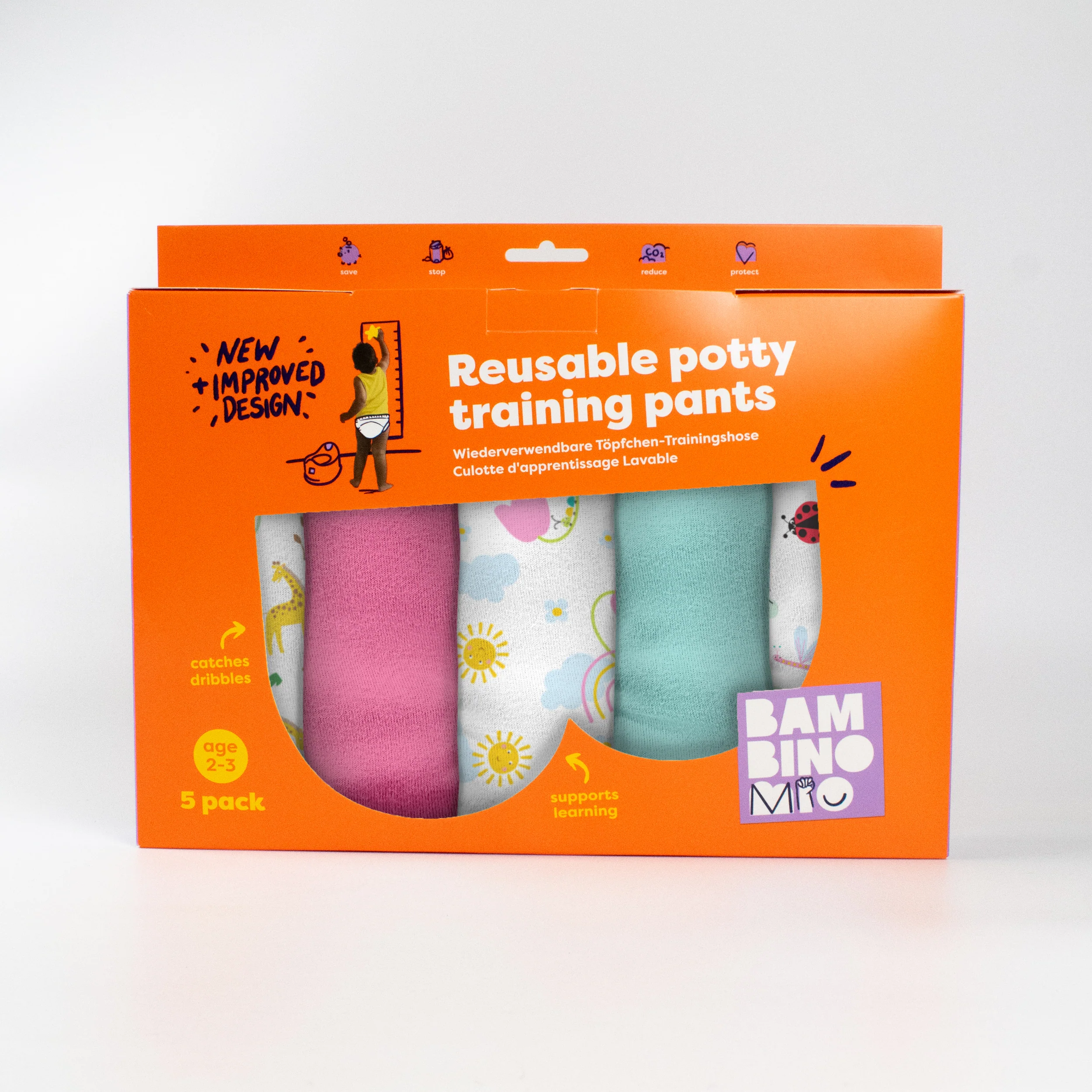 NEW: Reusable Potty Training Pants 5 Pack in Garden Party - Elite - Image 6