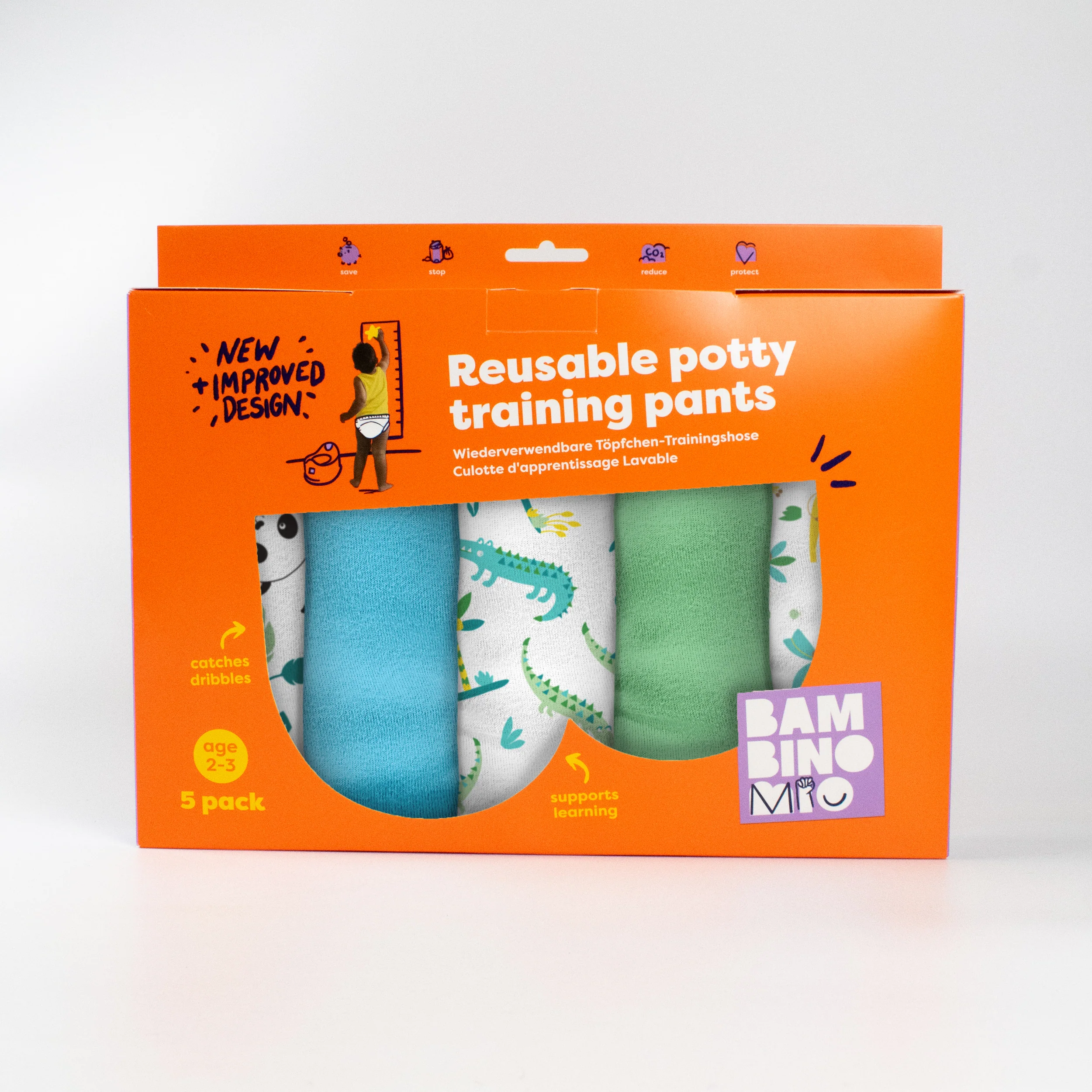 NEW: Reusable Potty Training Pants 5 Pack in Wild Life - Elite - Image 6