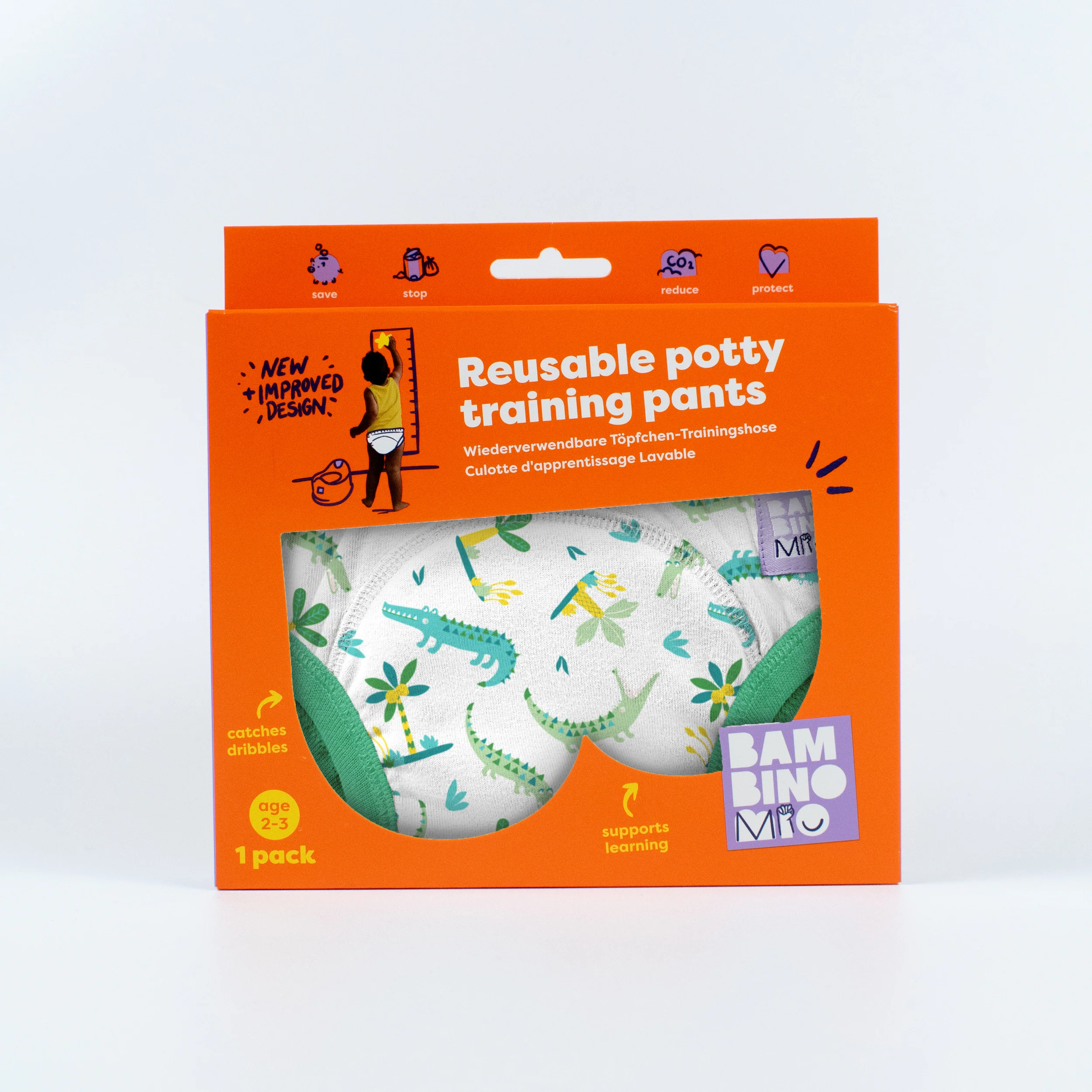 NEW: Reusable Potty Training Pants in Crafty Crocs - Elite - Image 6