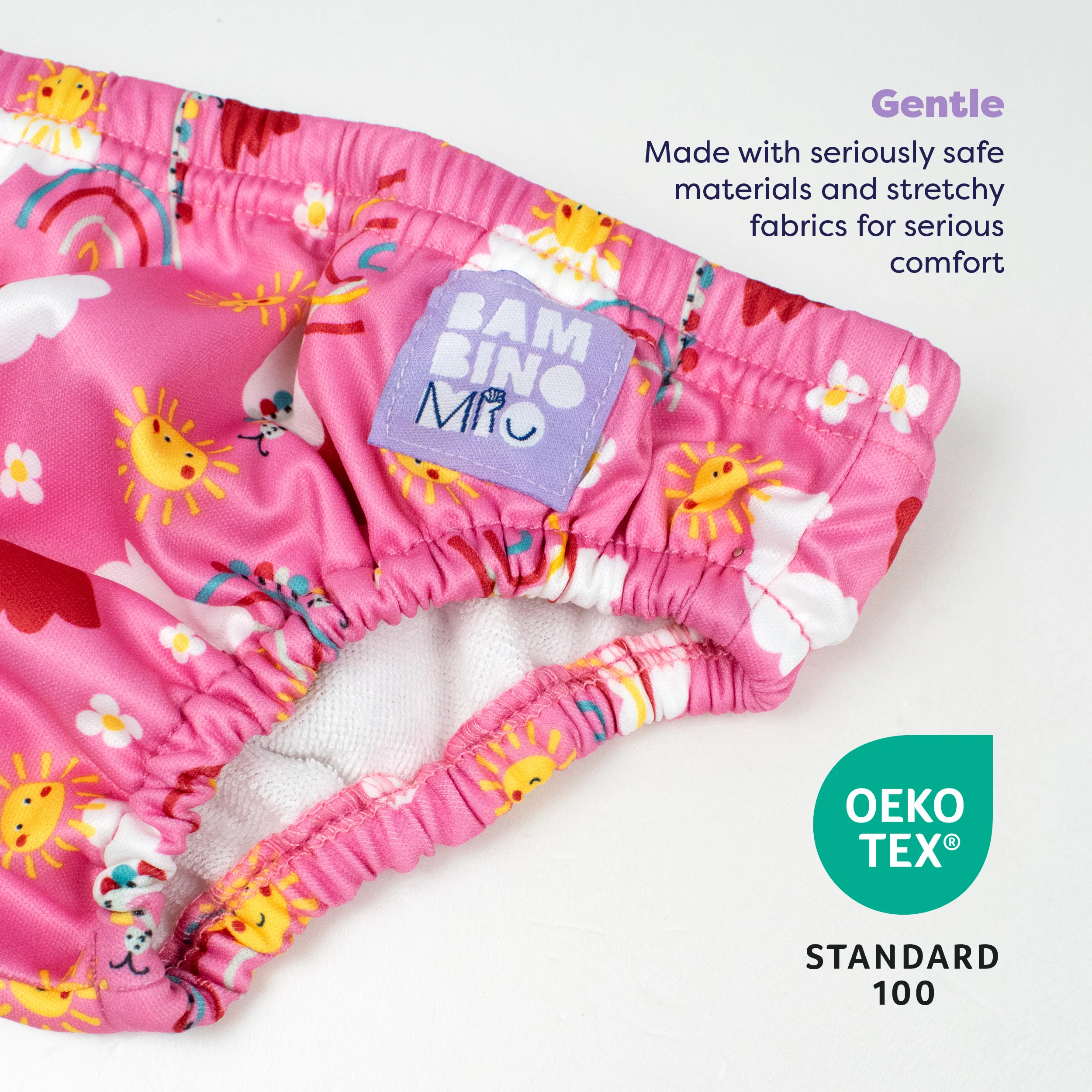 Reusable Swim Diaper in Happy Days - Image 2