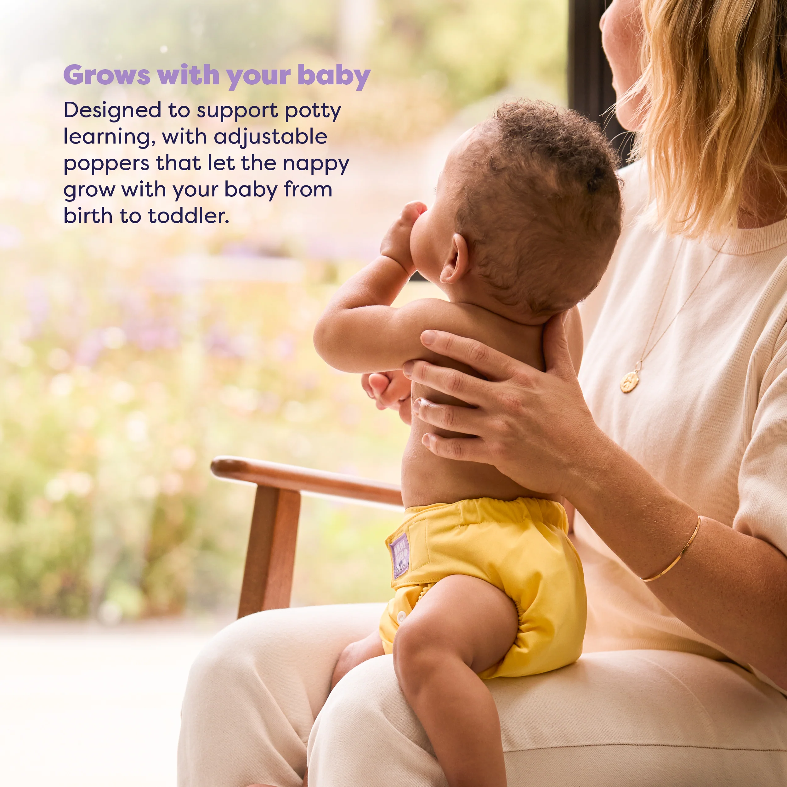 The Days-Out Reusable Diaper Bundle in Garden Party - Image 4