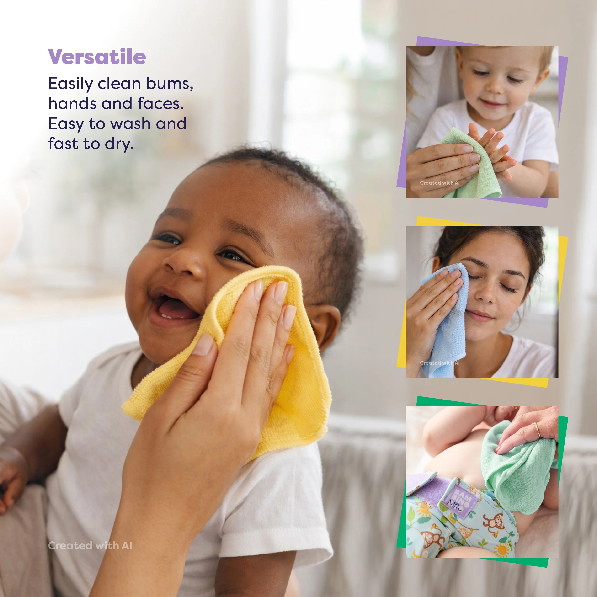 The Days-Out Reusable Diaper Bundle in Wild Life - Image 7