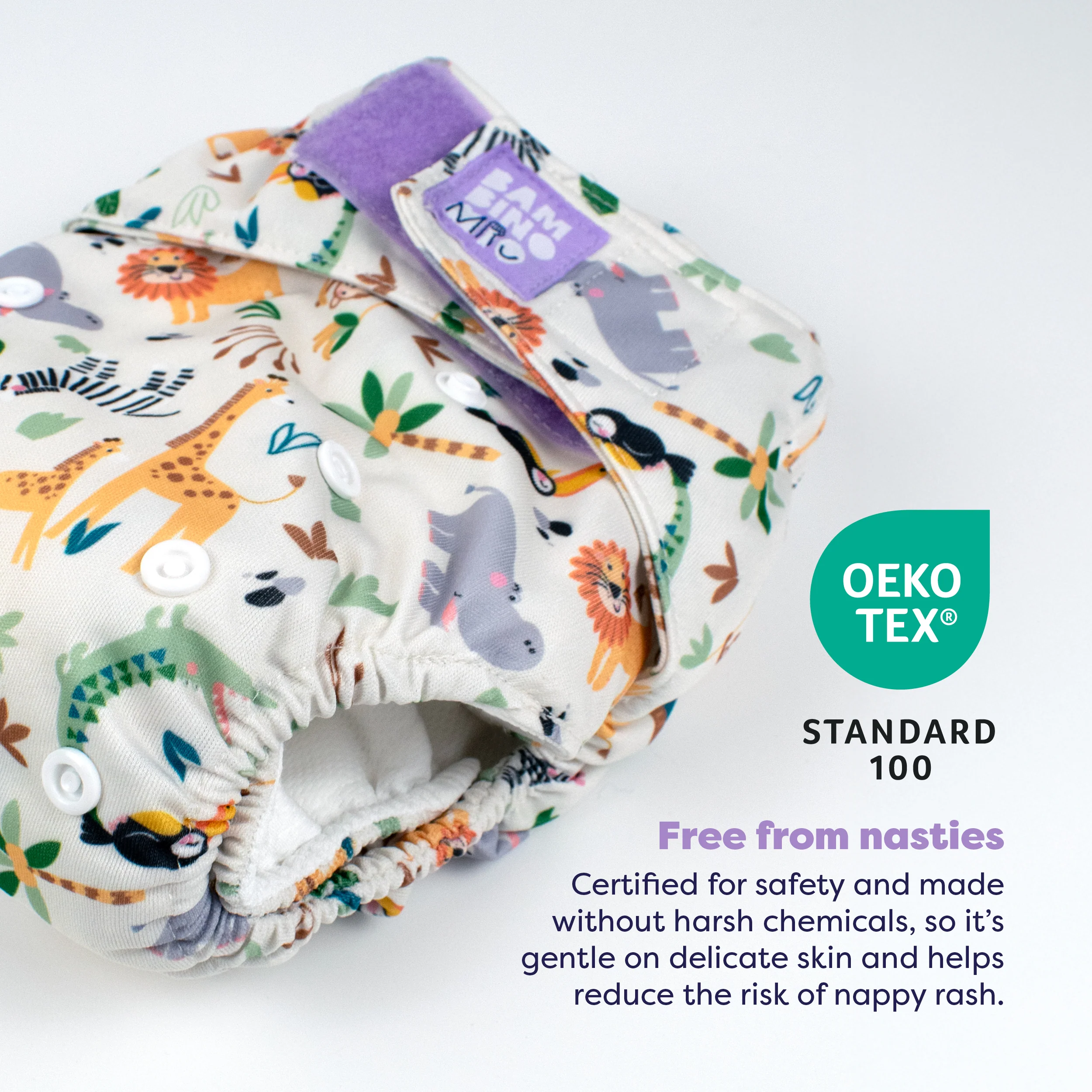 The Everything Reusable Diaper Bundle in Wild Life - Image 3