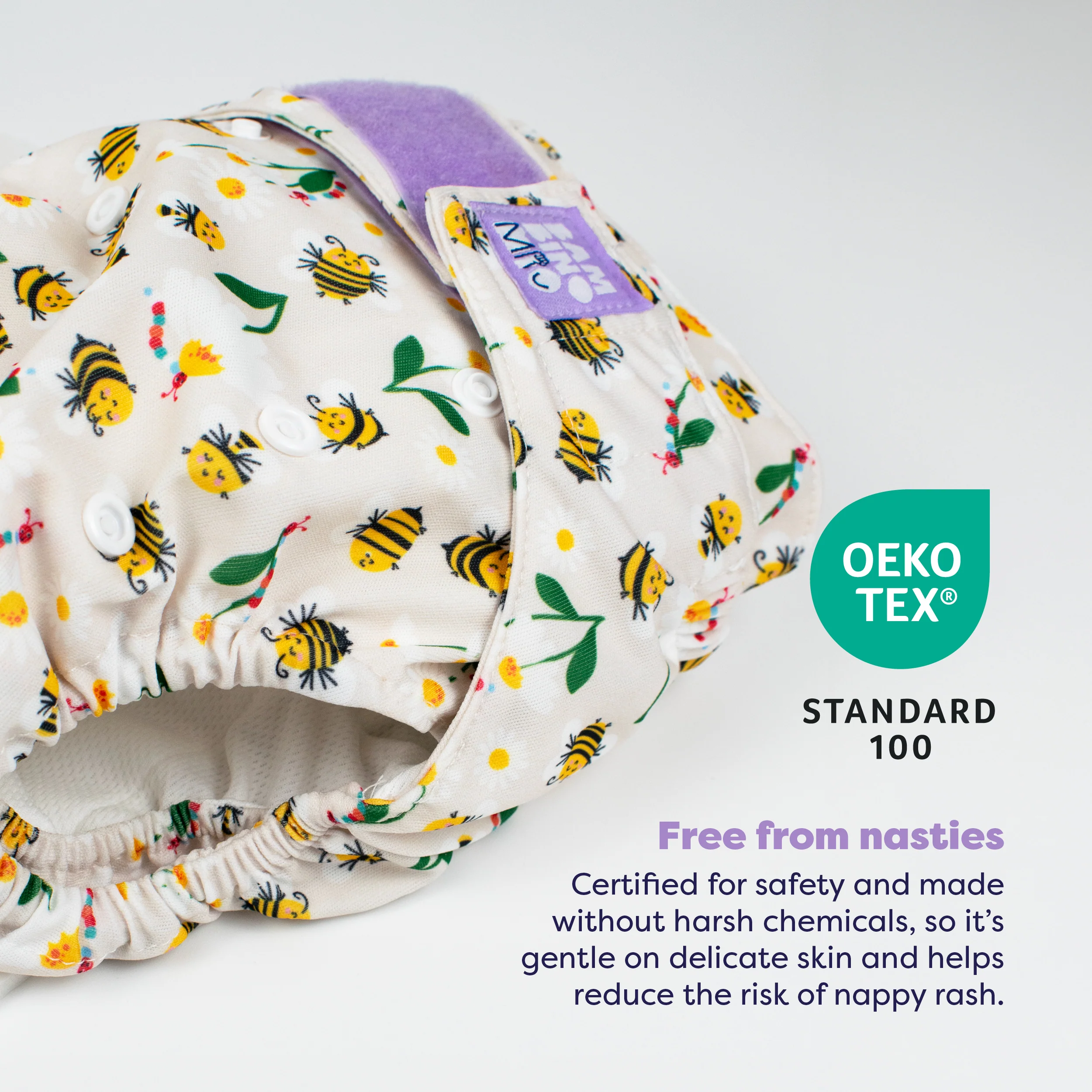 The Everything Reusable Diaper Bundle in Garden Party - Image 3