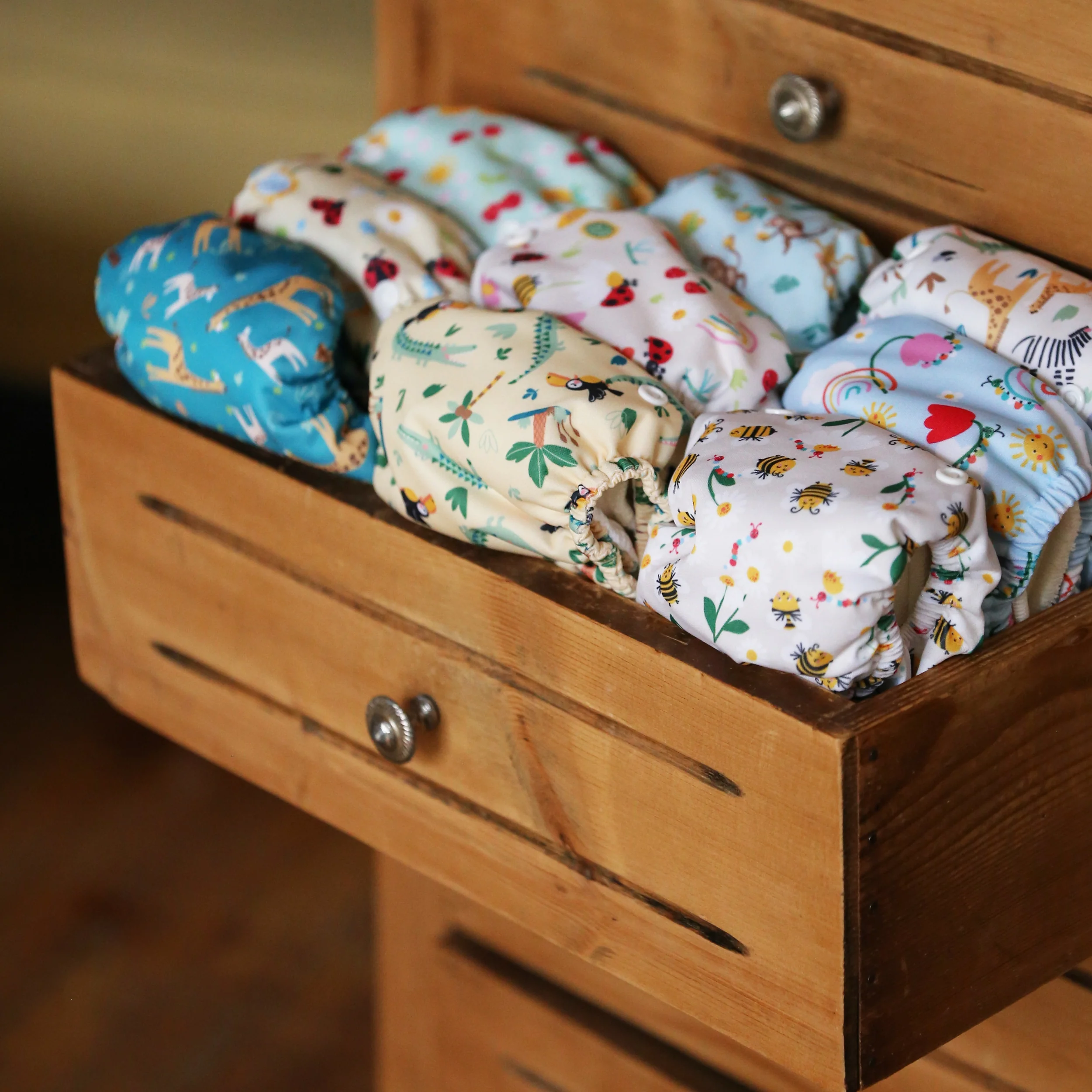 The Everything Reusable Diaper Bundle in Wild Life - Image 13