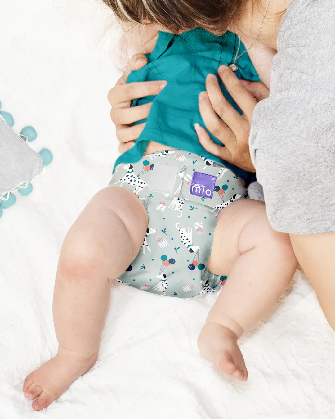 The Miosolo Classic Reusable Diaper in Apple Crunch - Image 5