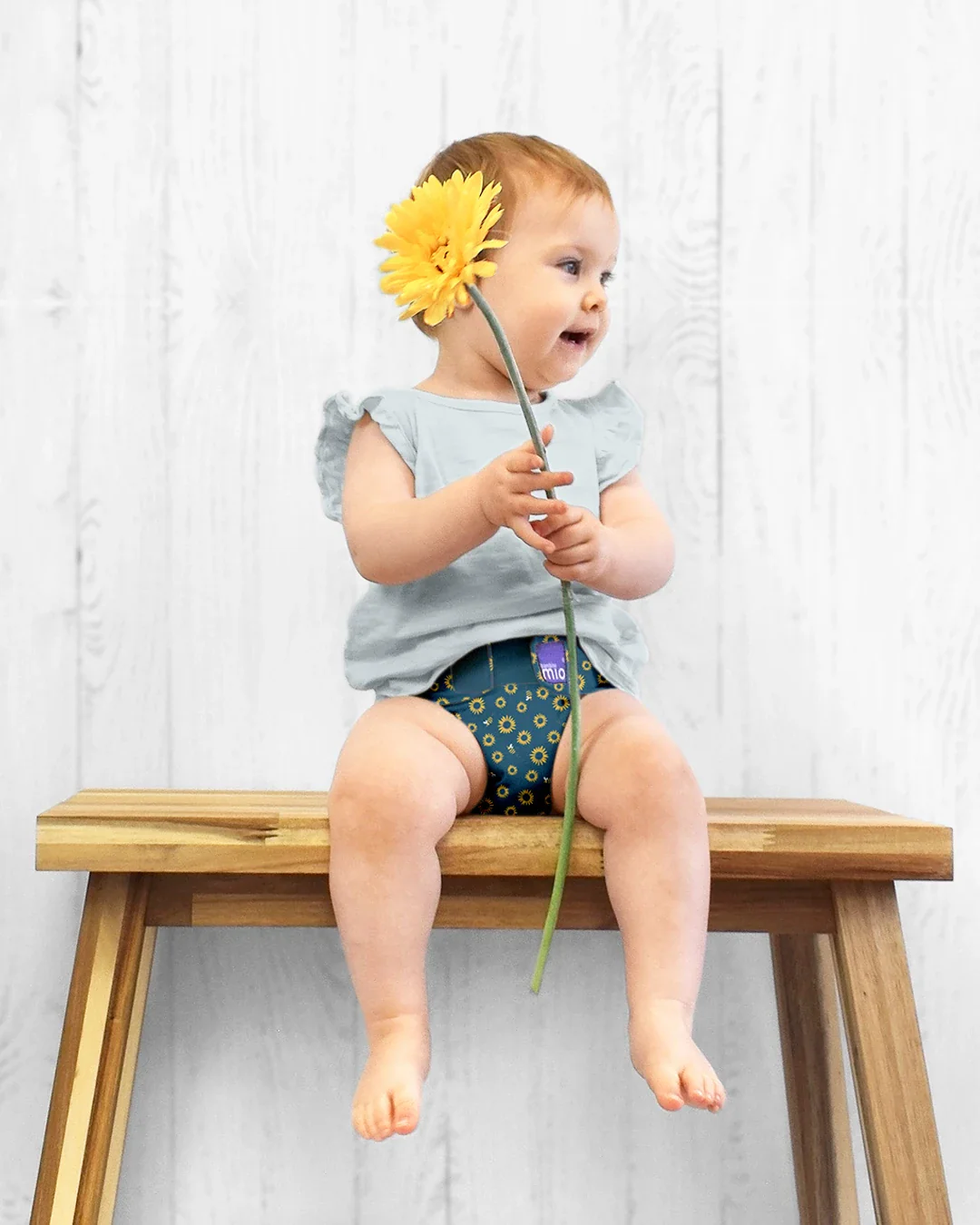 The Miosolo Classic Reusable Diaper in Apple Crunch - Image 9