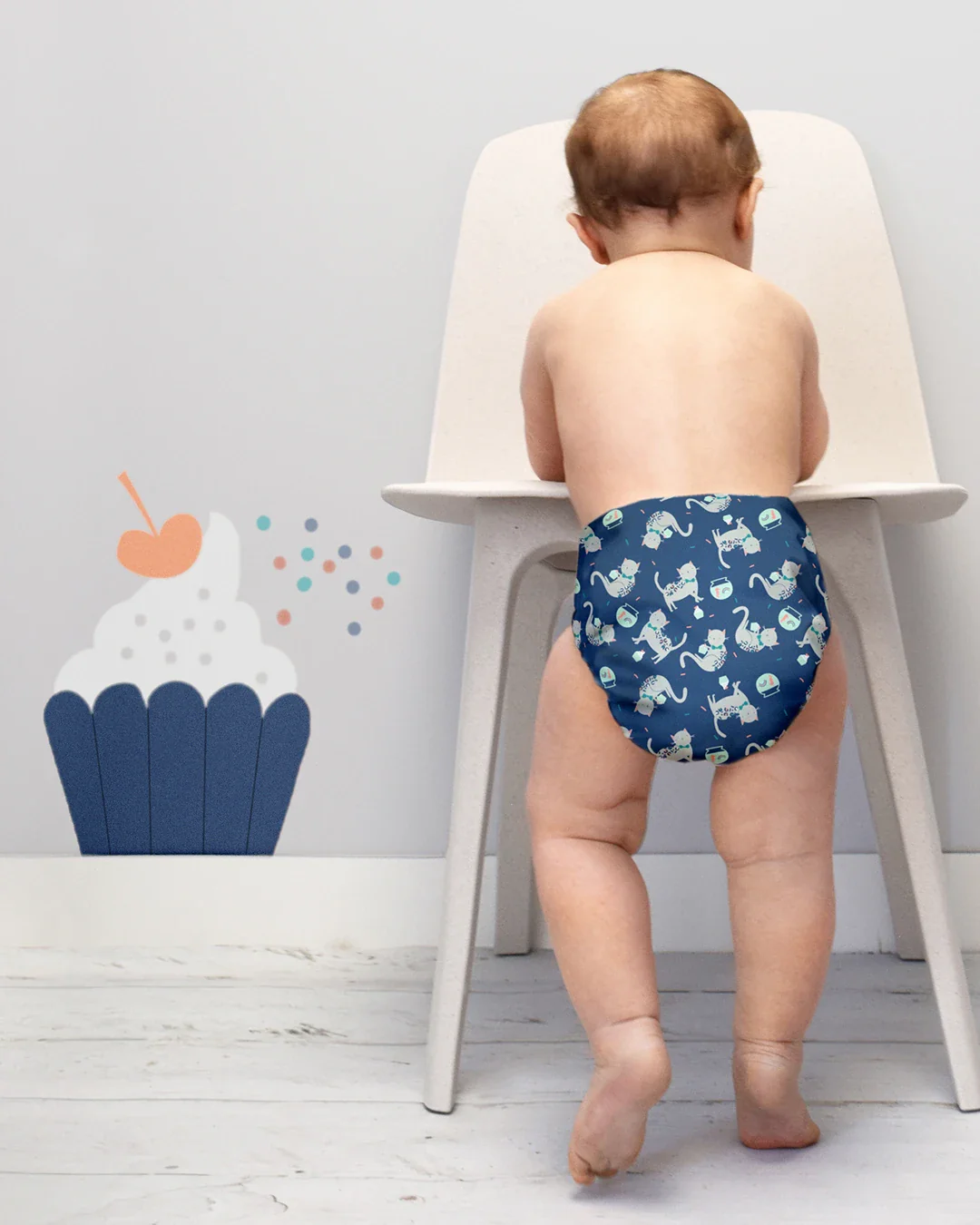 The Miosolo Classic Reusable Diaper in Apple Crunch - Image 11