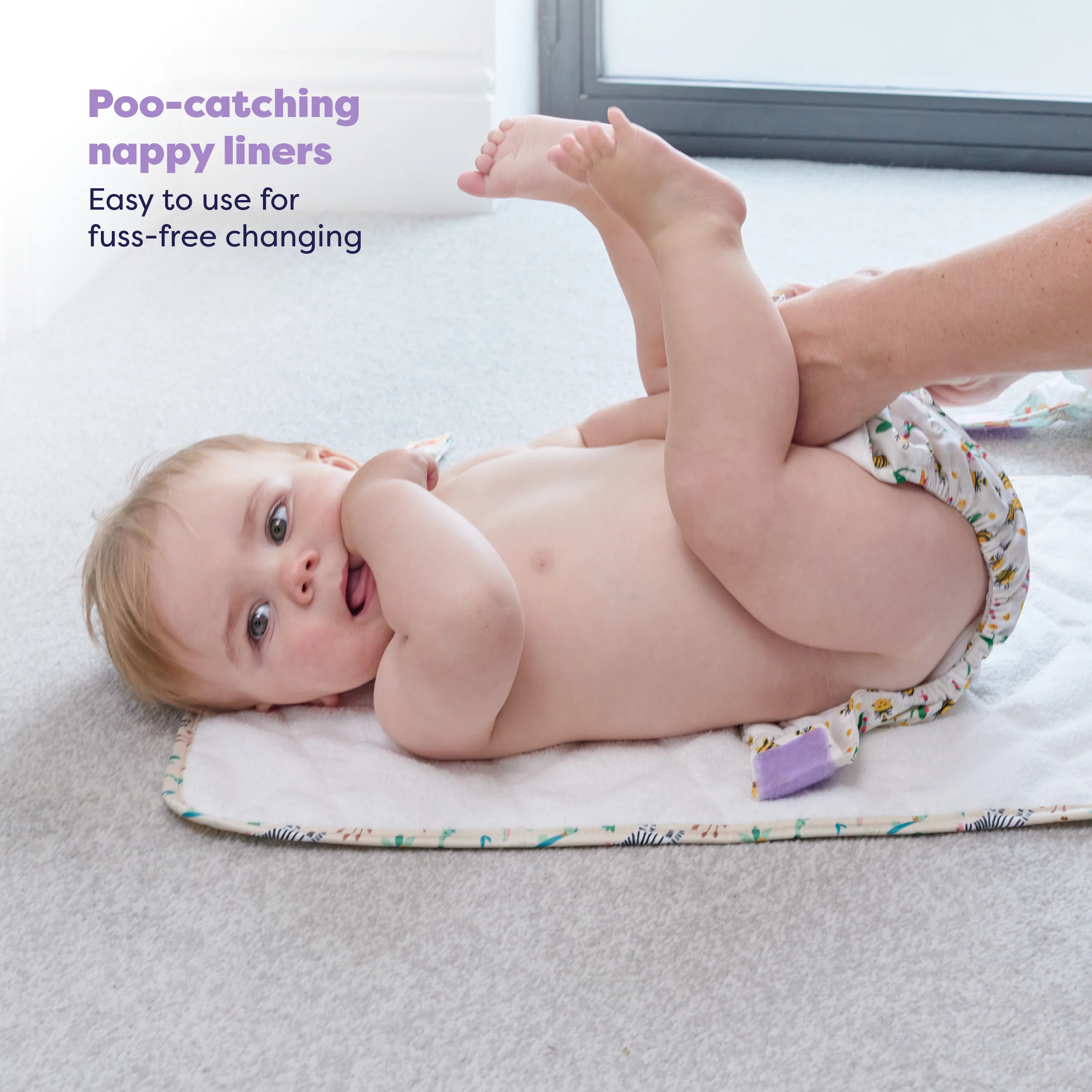 The Newborn Reusable Diaper Starter Bundle in Paintbox Pastels - Image 9